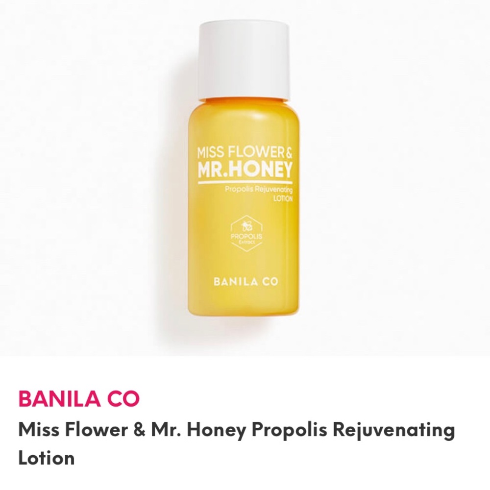 Banila co rejuvenating lotion moisturizer